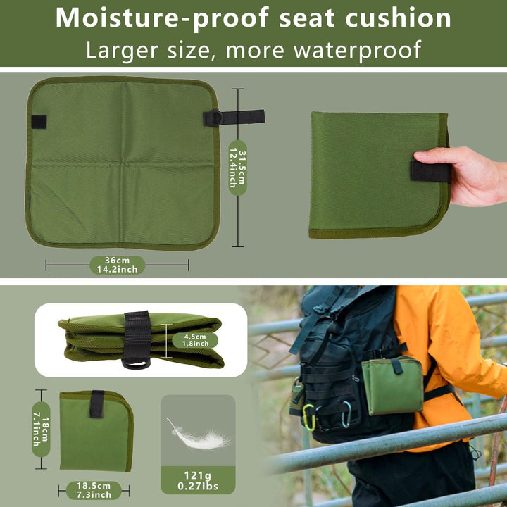 Ladies outdoor seating mat with detachable carrying strap Kalsten