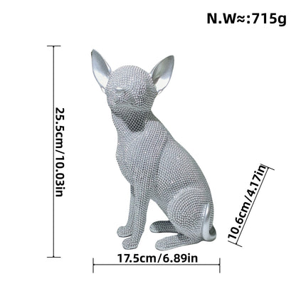 Decorative French Bulldog Sculpture Acalora