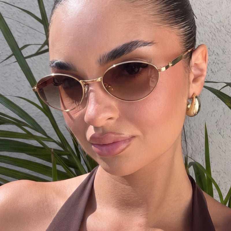 Ladies fashionable optical glasses in elegant wire frame Kalsten