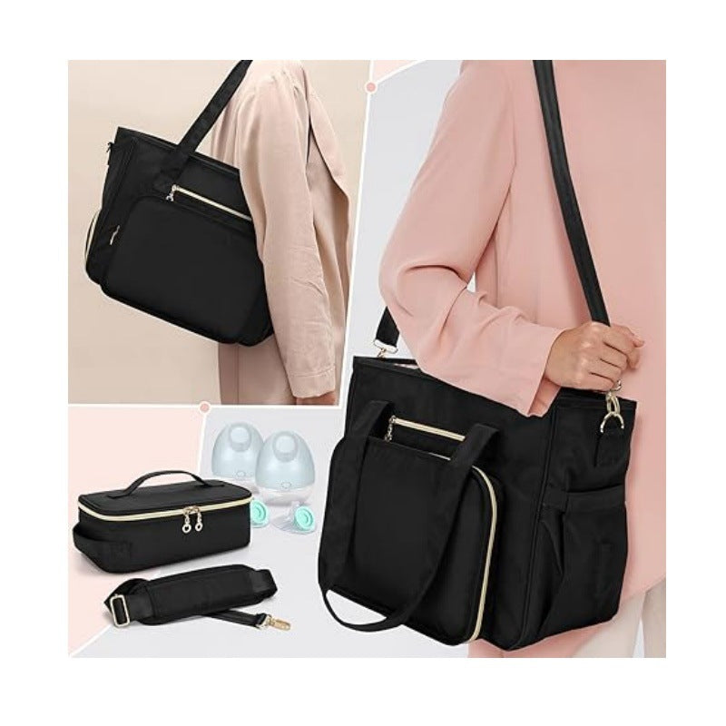 Multifunctional diaper bag with insulated compartments Kalsten