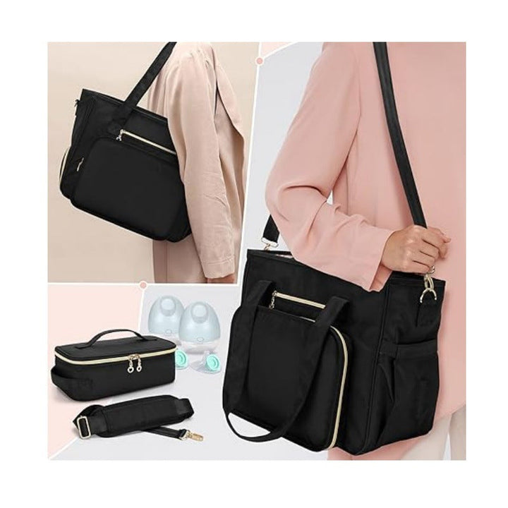 Multifunctional diaper bag with insulated compartments Kalsten