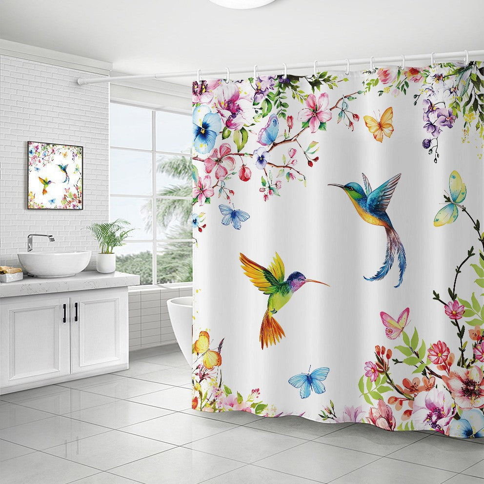 Nature-Inspired Shower Curtain Kalsten