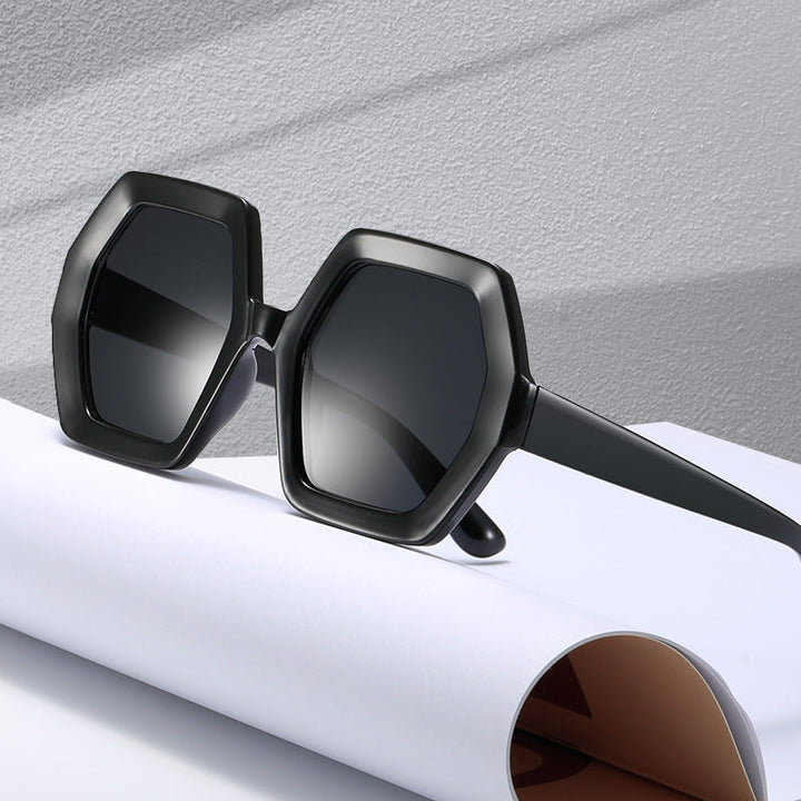 Ladies hexagonal sunglasses with comfortable frame Kalsten