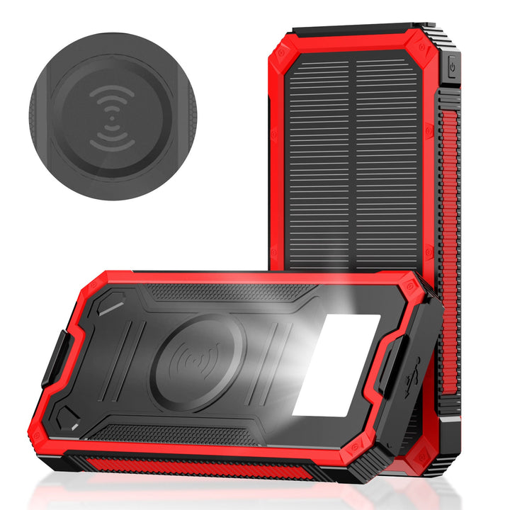 Solar-powered power bank with fast charging function and wireless charging option Kalsten