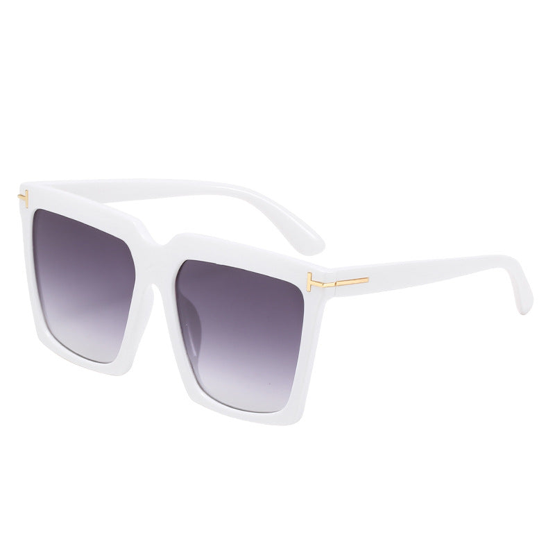 Women oversized square sunglasses with luxurious accents Kalsten