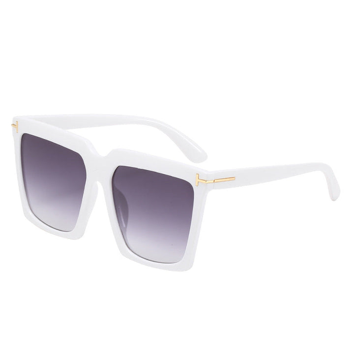 Women oversized square sunglasses with luxurious accents Kalsten