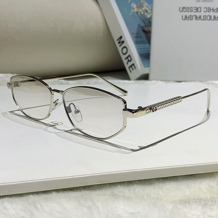 Women's elegant sunglasses with sparkling metal frame Kalsten