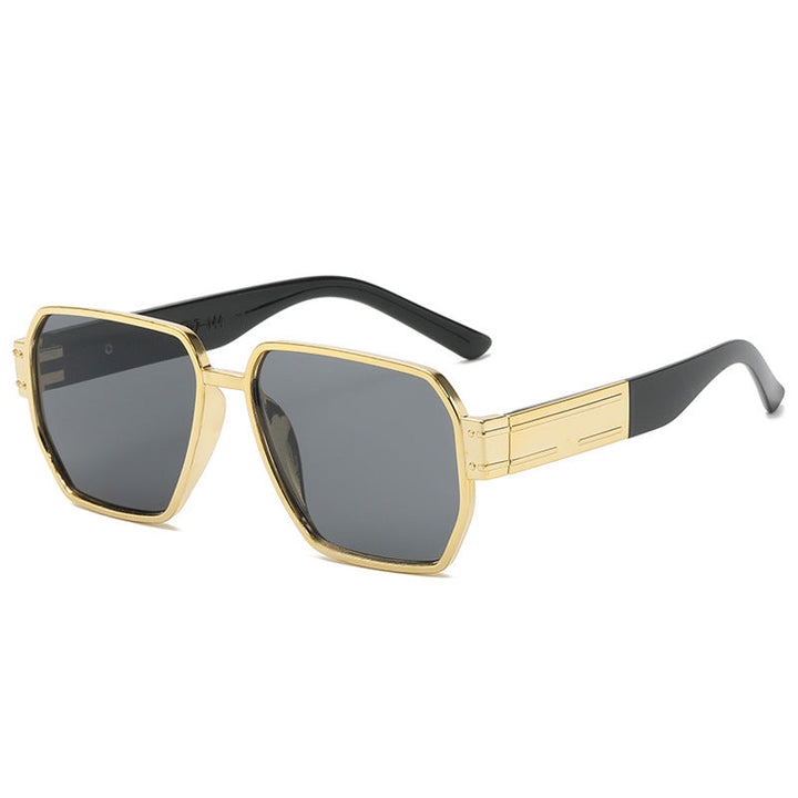 Ladies elegant sunglasses with striking geometric frame Kalsten
