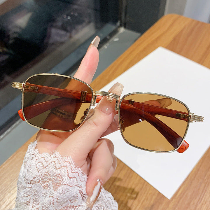 Ladies sunglasses with luxurious wooden frame Kalsten