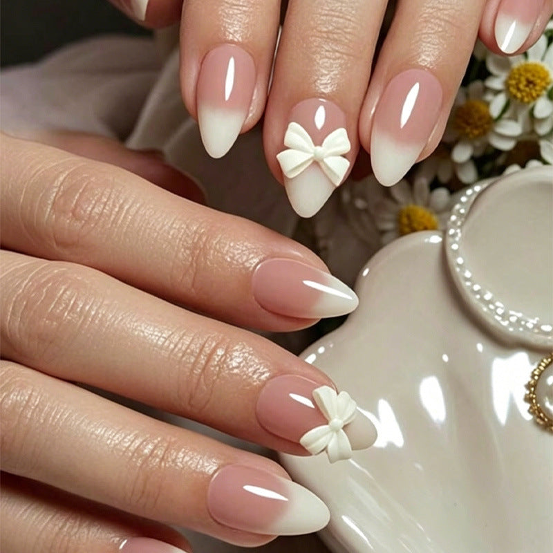 Elegant French Tip Press-On Nail Collection Kalsten