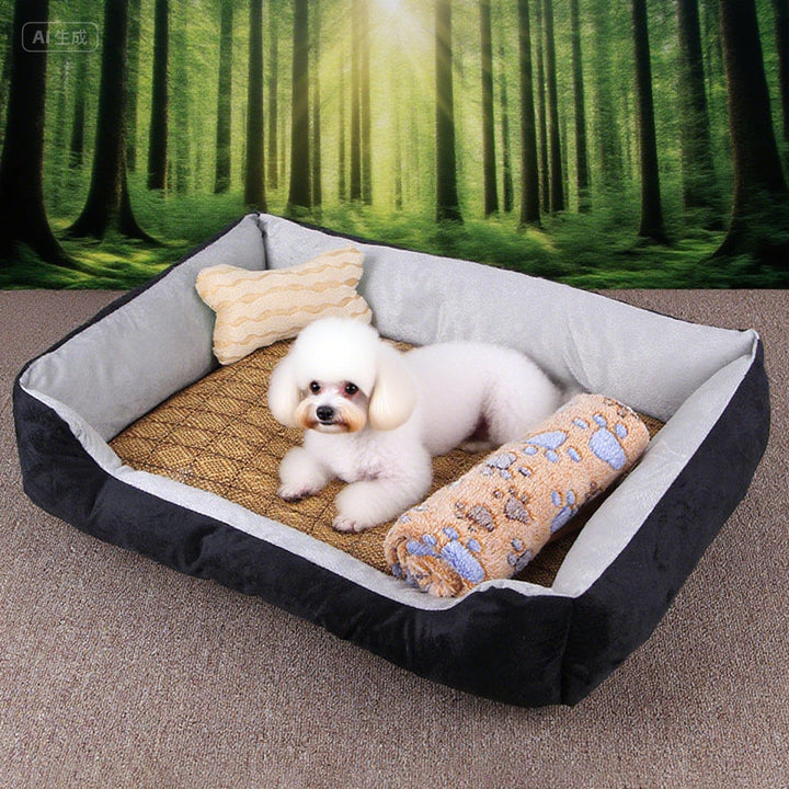 Plush Orthopedic Dog Bed