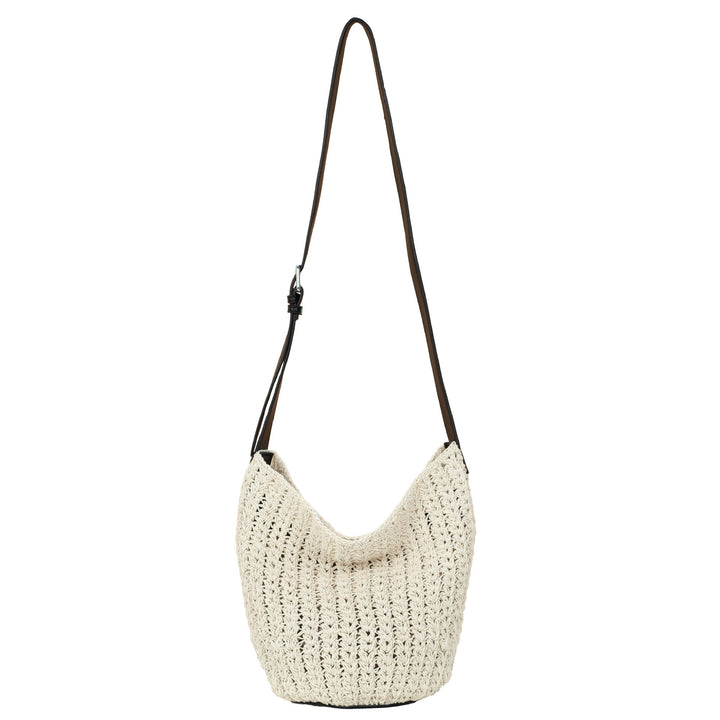 Handbag Made of Crocheted Material Kalsten
