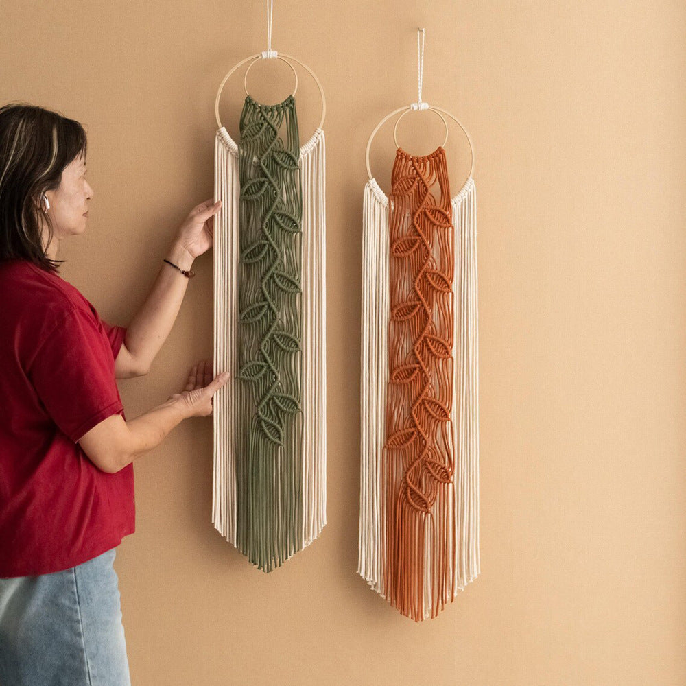 Artistic Macrame Wall Tapestry Acalora