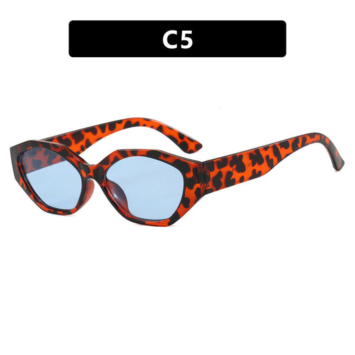 Women's stylish sunglasses in modern geometric design with protective UV filter Kalsten