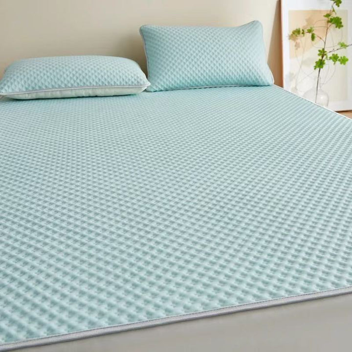 Unisex nan cooling mattress topper with breathable pressure relief and non-slip bottom Kalsten