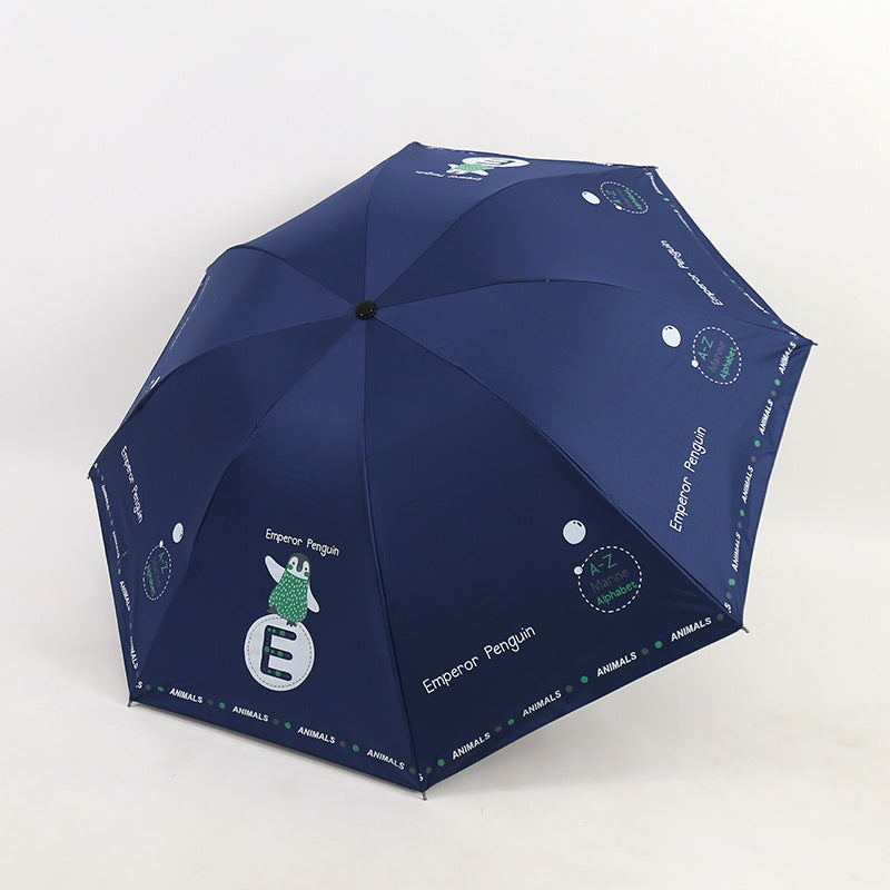 Women's Folding Umbrella with Fun Animal Design Kalsten