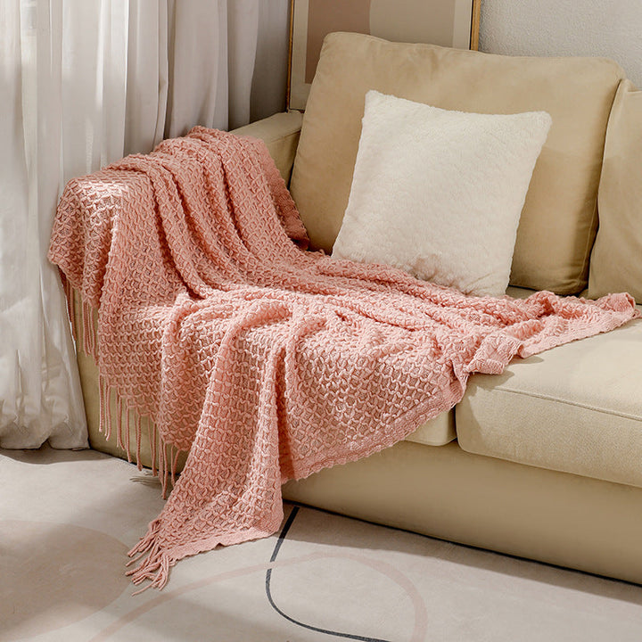 Women elegant structured blanket Kalsten