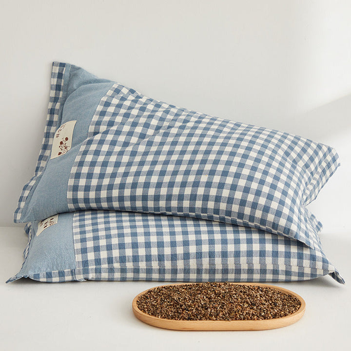 Women's cushion covers with check pattern Kalsten