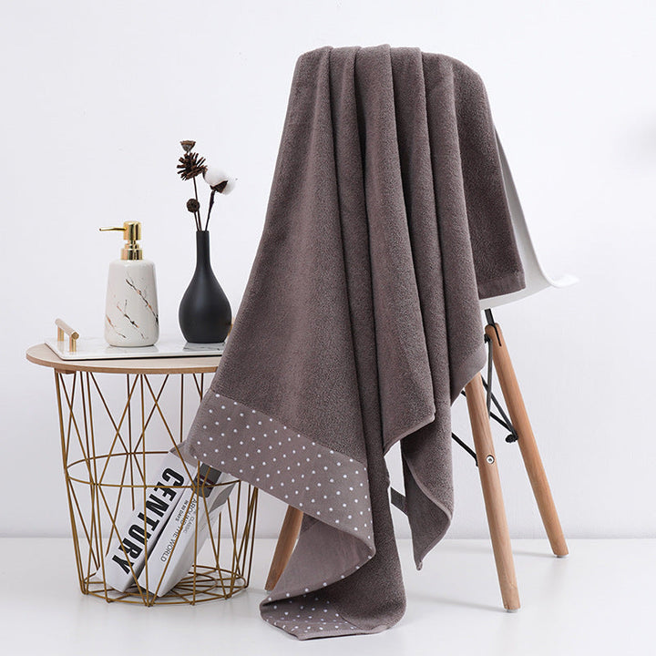 High-Quality Bath Towel with Elegant Border Kalsten