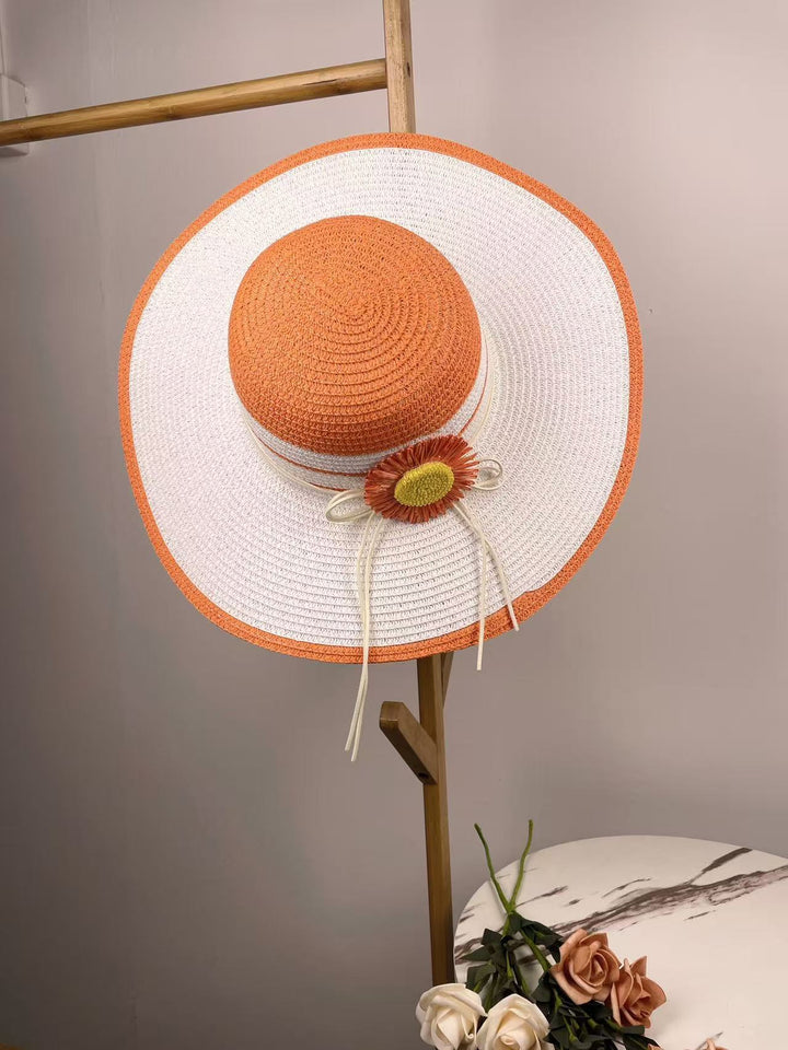 Elegant Beach Bag with Matching Sun Hat Kalsten
