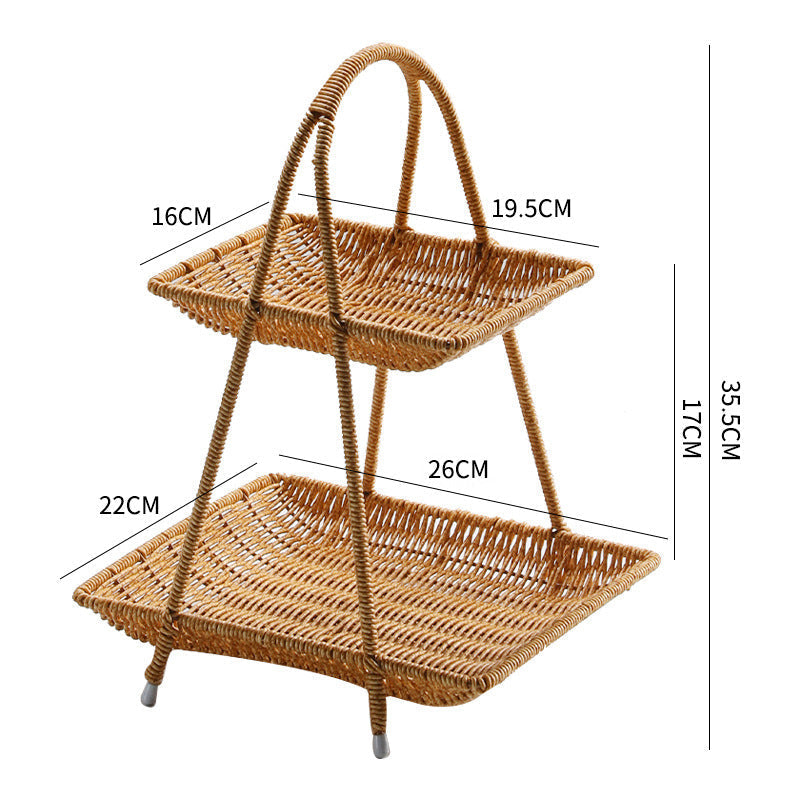 Elegant Woven Storage Basket Kalsten