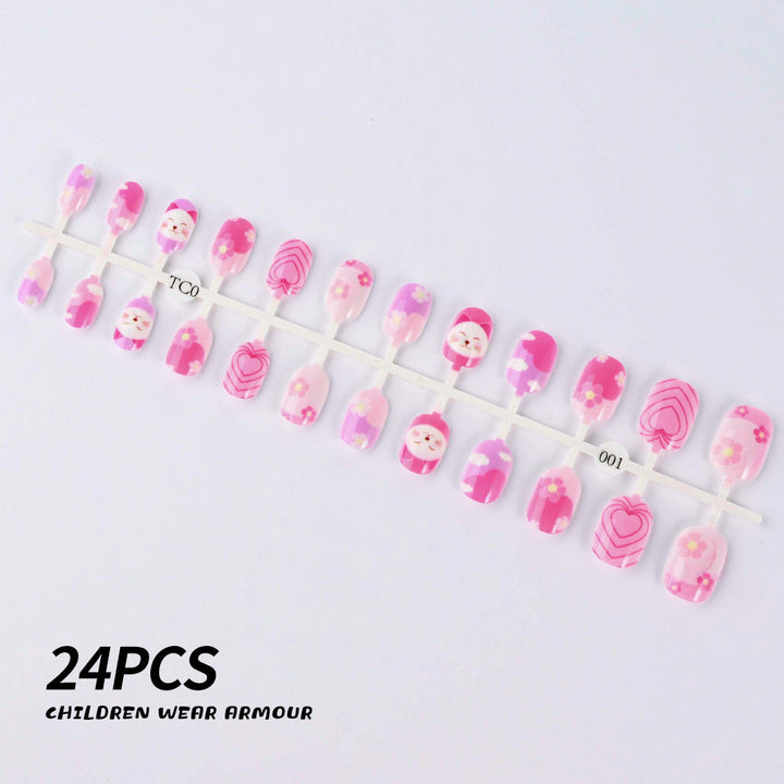 Children's Fun-Themed Press-On Nail Set Kalsten