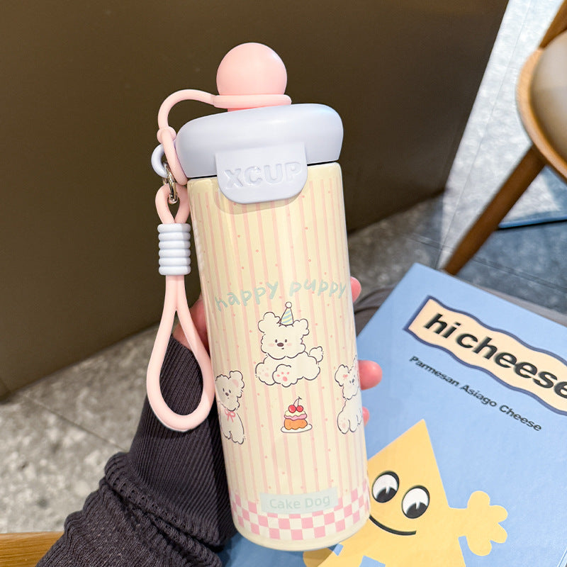 Ladies Animated Drinking Bottle with Sealing System Kalsten