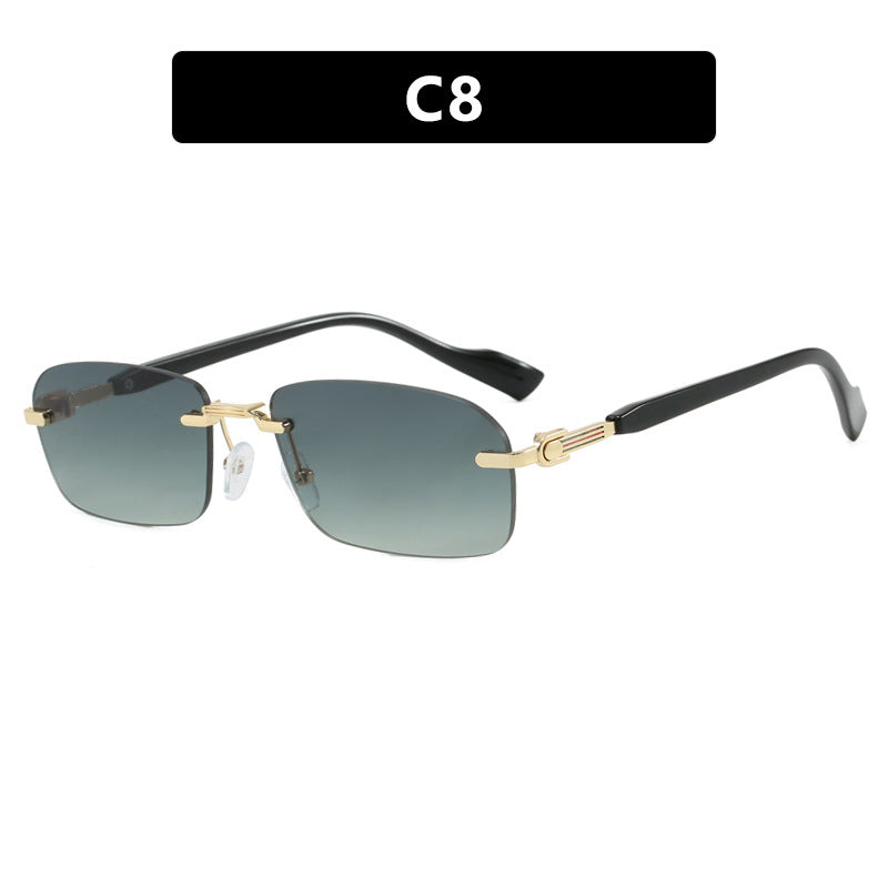 Women's sunglasses with elegant metal frame and stylish wood details Kalsten