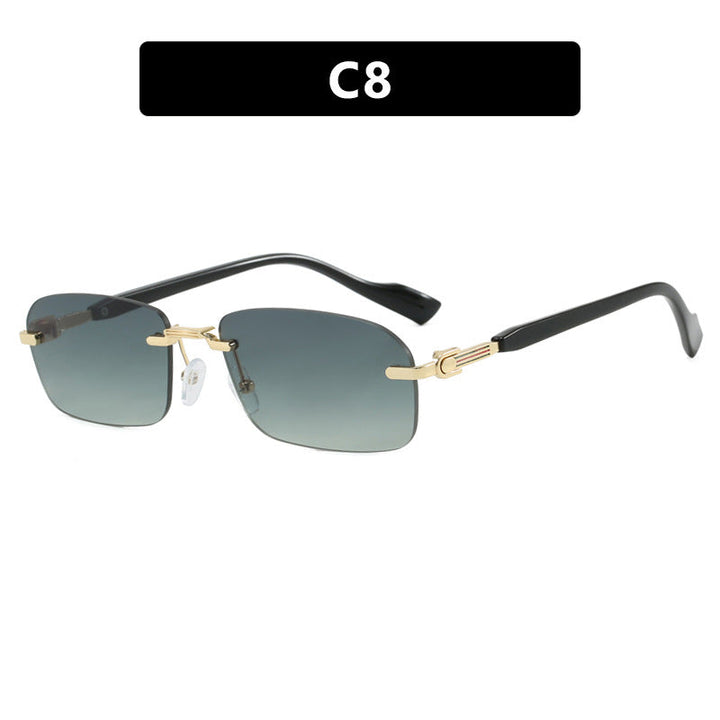 Women's sunglasses with elegant metal frame and stylish wood details Kalsten