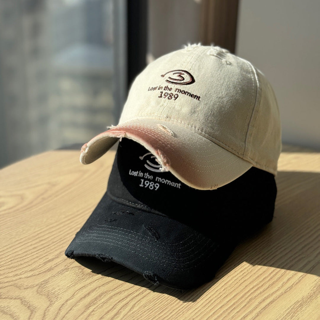 Men's Distressed Baseball Cap Kalsten