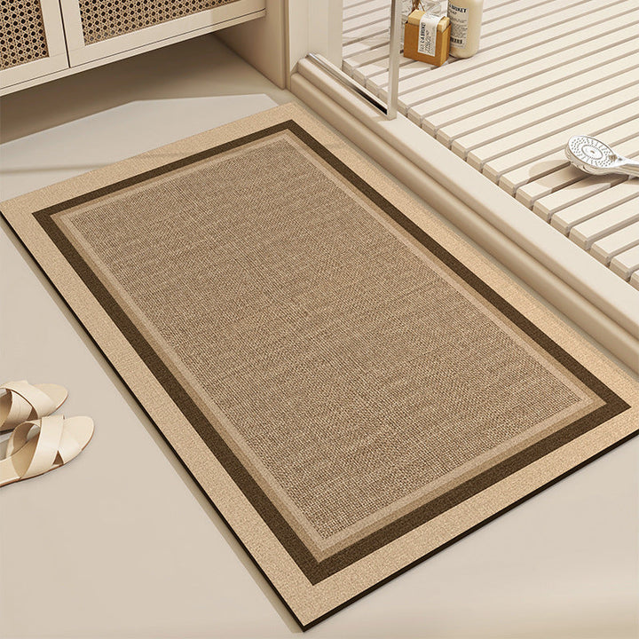 Stylish Textured Bath Mat Kalsten