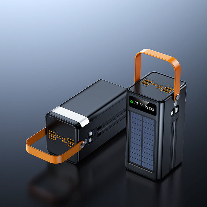 Portable solar power bank with multifunctional charging function and digital display Kalsten