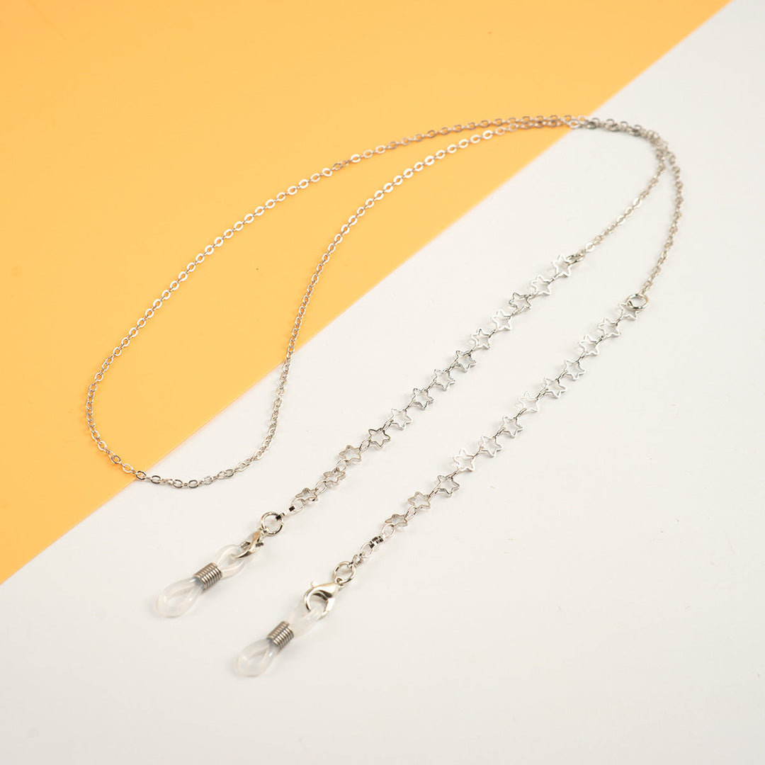 Star-Patterned Eyewear Chain Kalsten