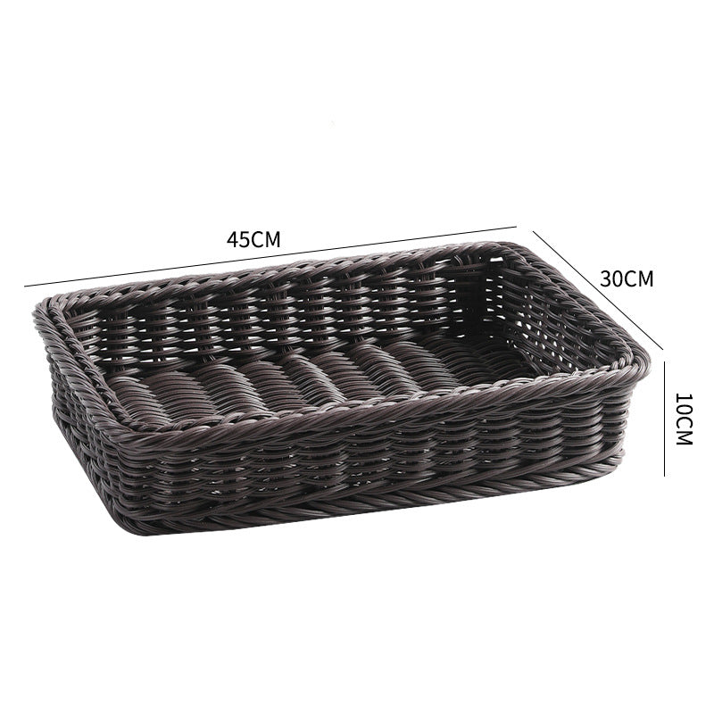 Rectangular Woven Serving Basket Kalsten