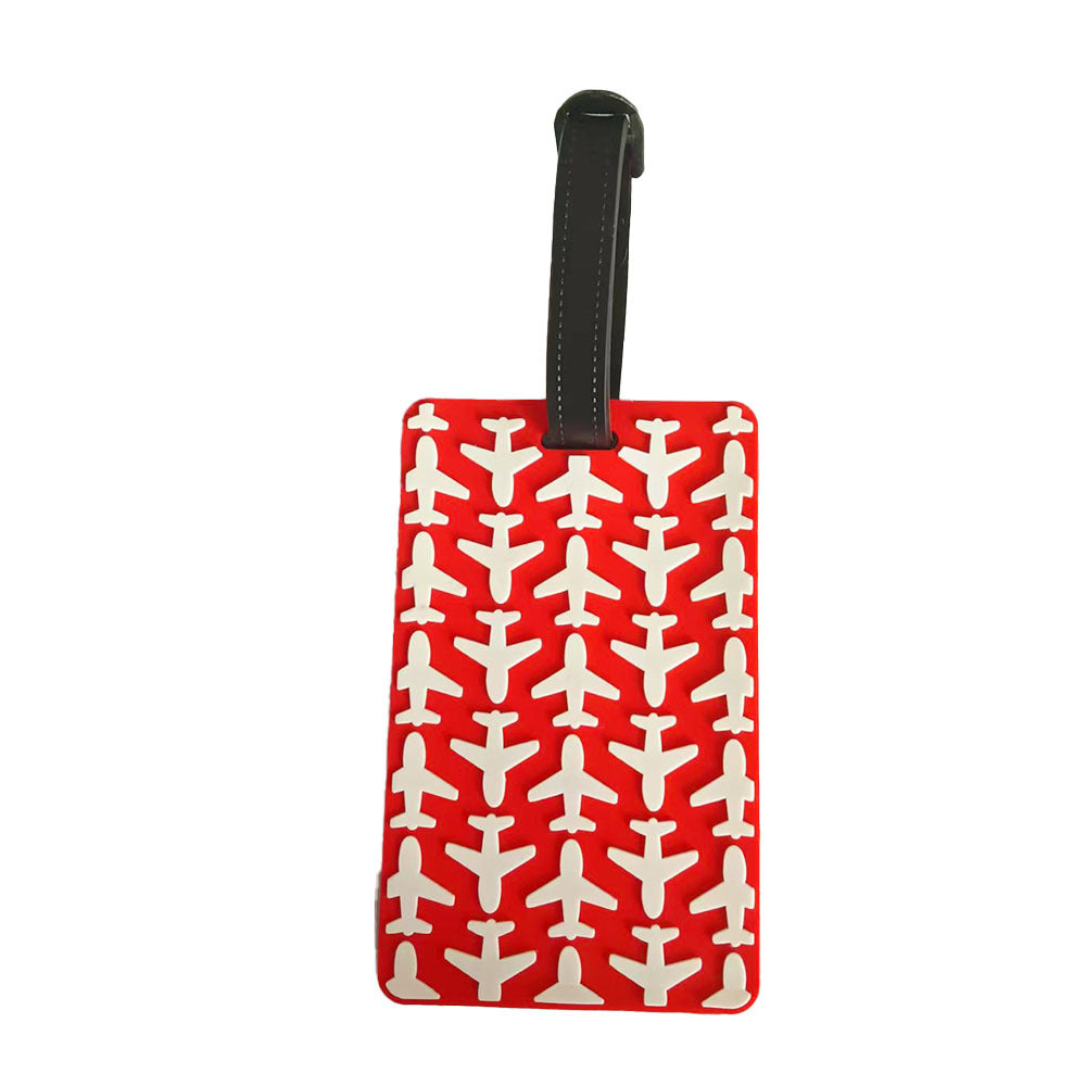 Unisex luggage tag in modern airplane design Kalsten