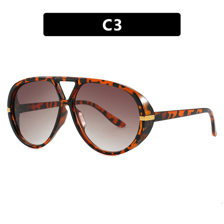 Women's fashionable large sunglasses with elegant frame and protective lenses Kalsten