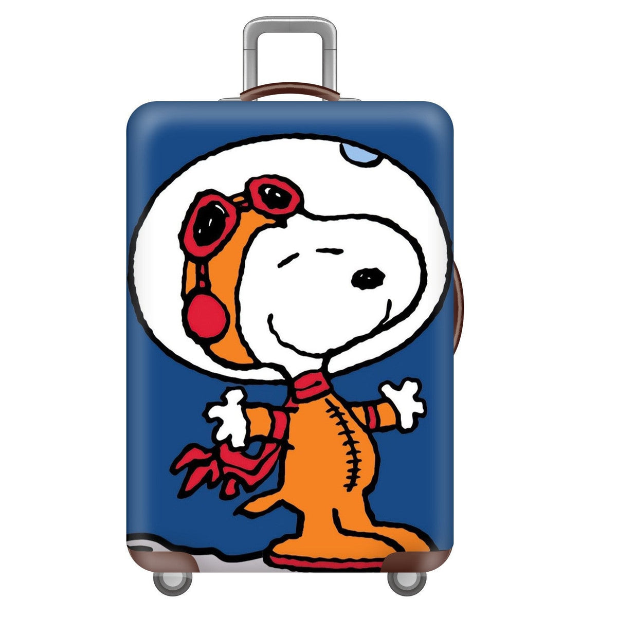 Unisex hard-shell travel suitcase with playful Snoopy motif Brehn