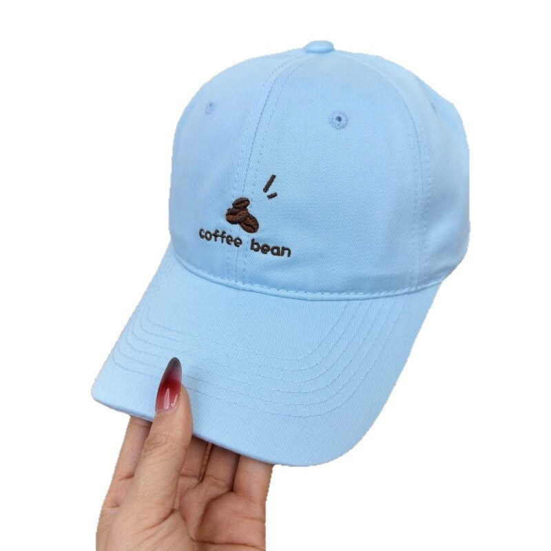 Women's Embroidered Coffee Bean Baseball Cap Kalsten