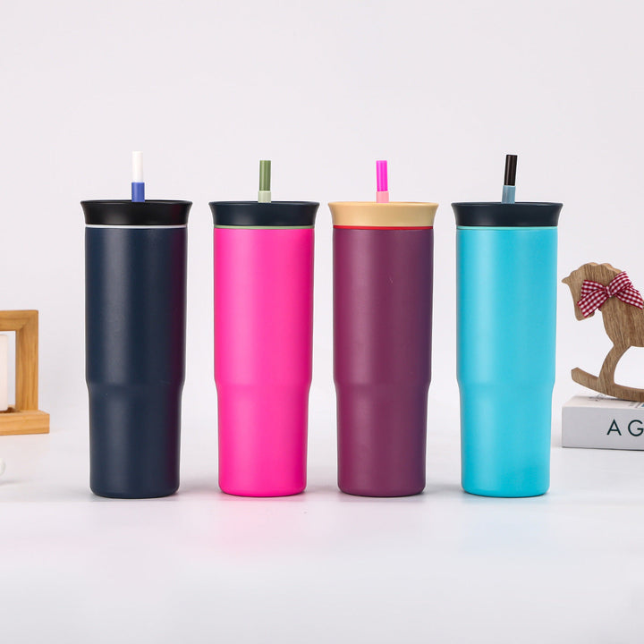Ladies Insulated Drinking Cup with Flexible Straw Kalsten