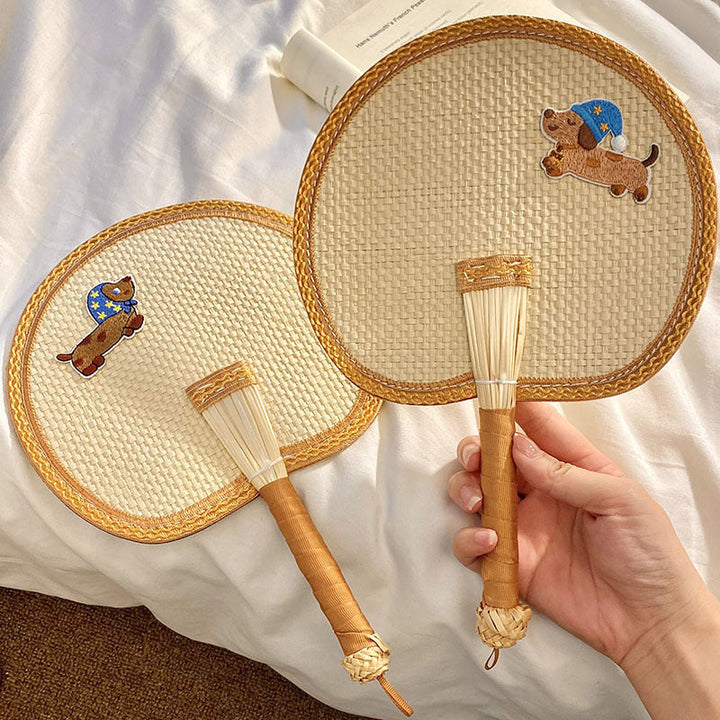 Hand fan with adorable animal design Kalsten