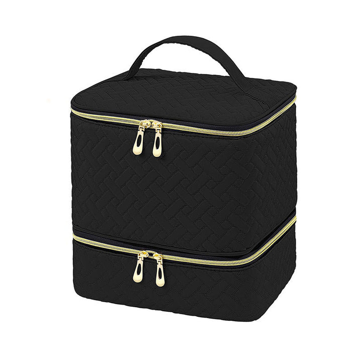 Cosmetic storage bag with multiple compartments Kalsten