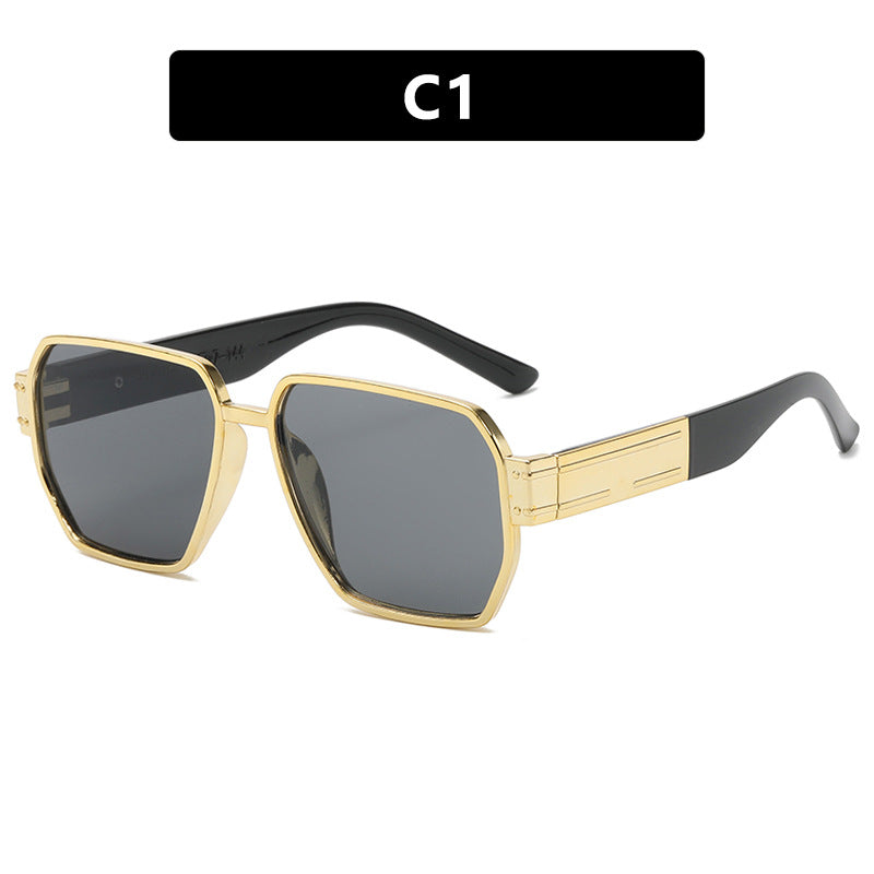 Ladies elegant sunglasses with striking geometric frame Kalsten