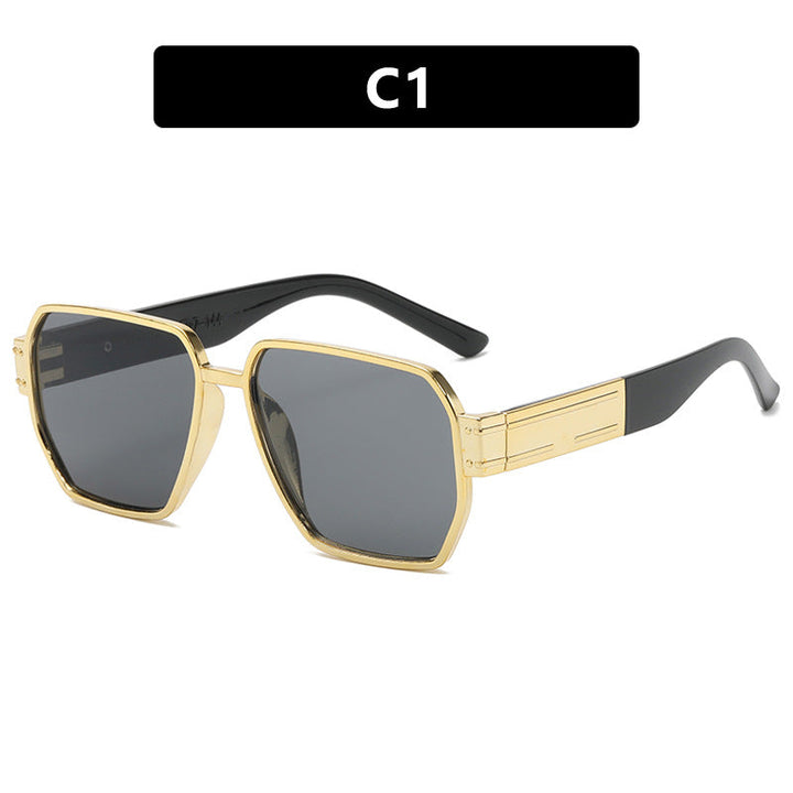 Ladies elegant sunglasses with striking geometric frame Kalsten