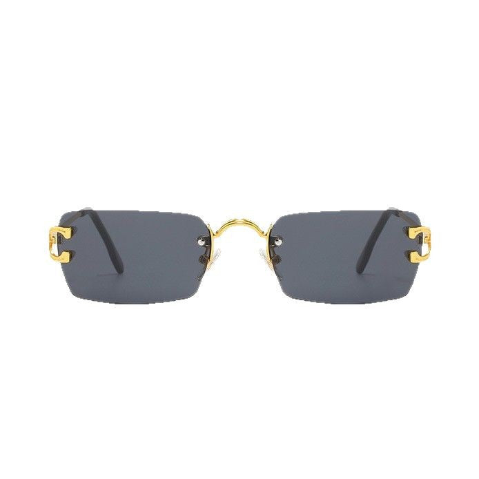 Women's fashionable correction glasses with elegant metal frame and comfortable nose pads Kalsten