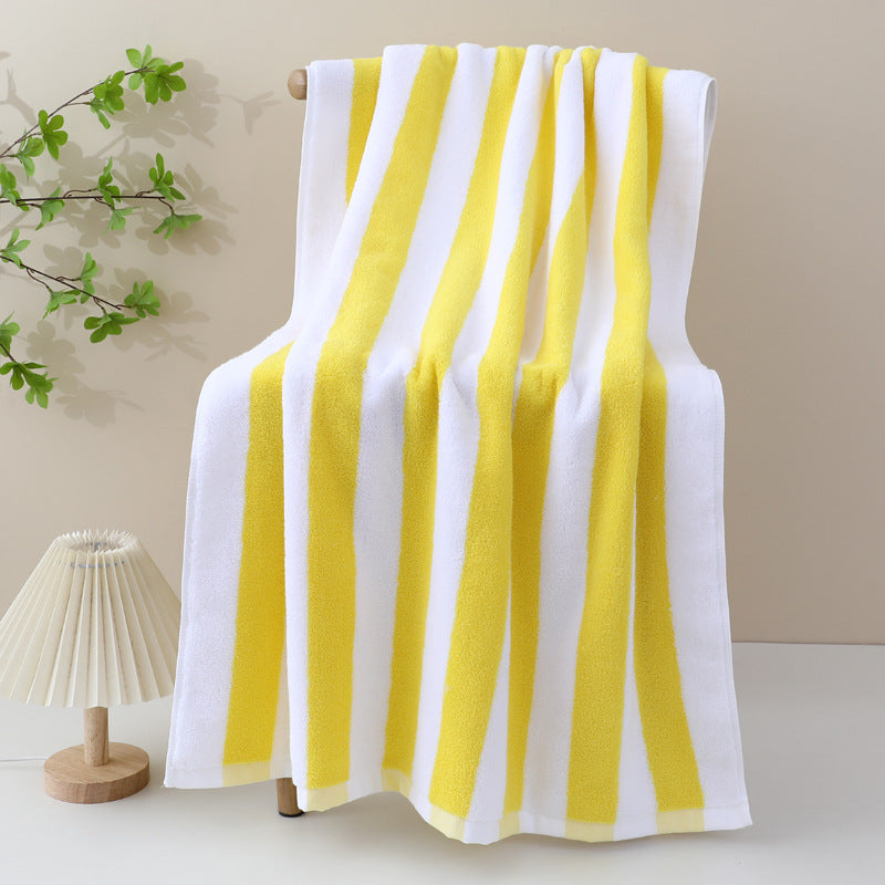 Large Beach Towel With Stylish Stripe Pattern Kalsten