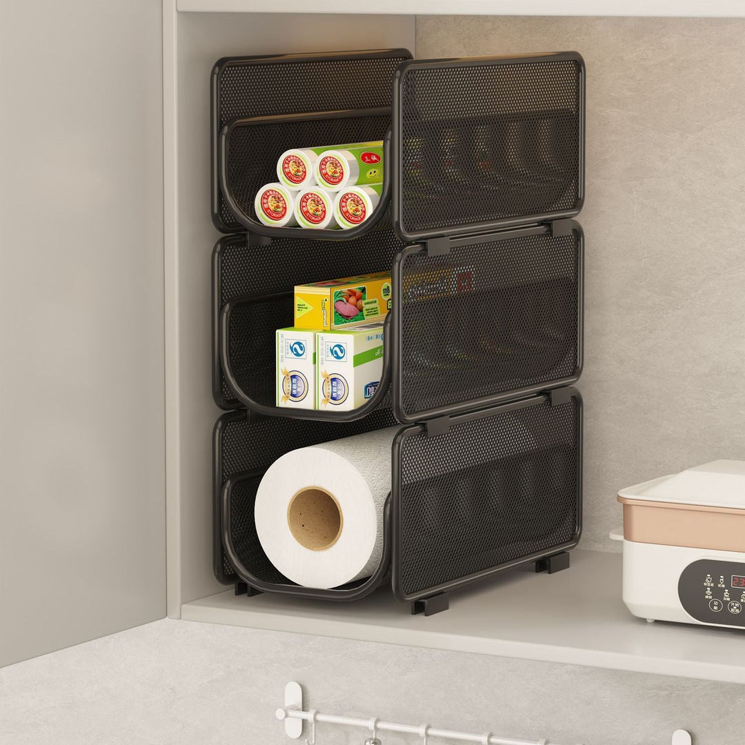 Versatile Under-Shelf Storage Basket Kalsten
