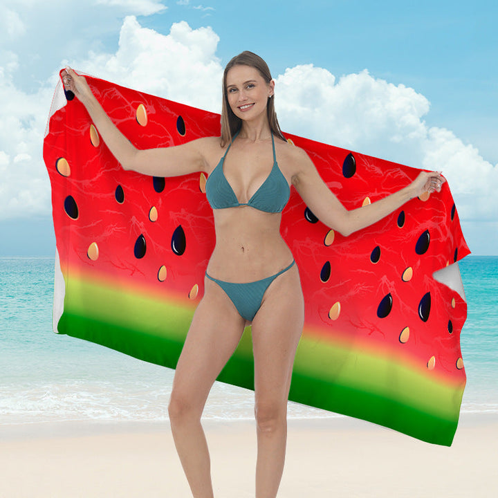 Beach towel with cheerful fruit motif Kalsten