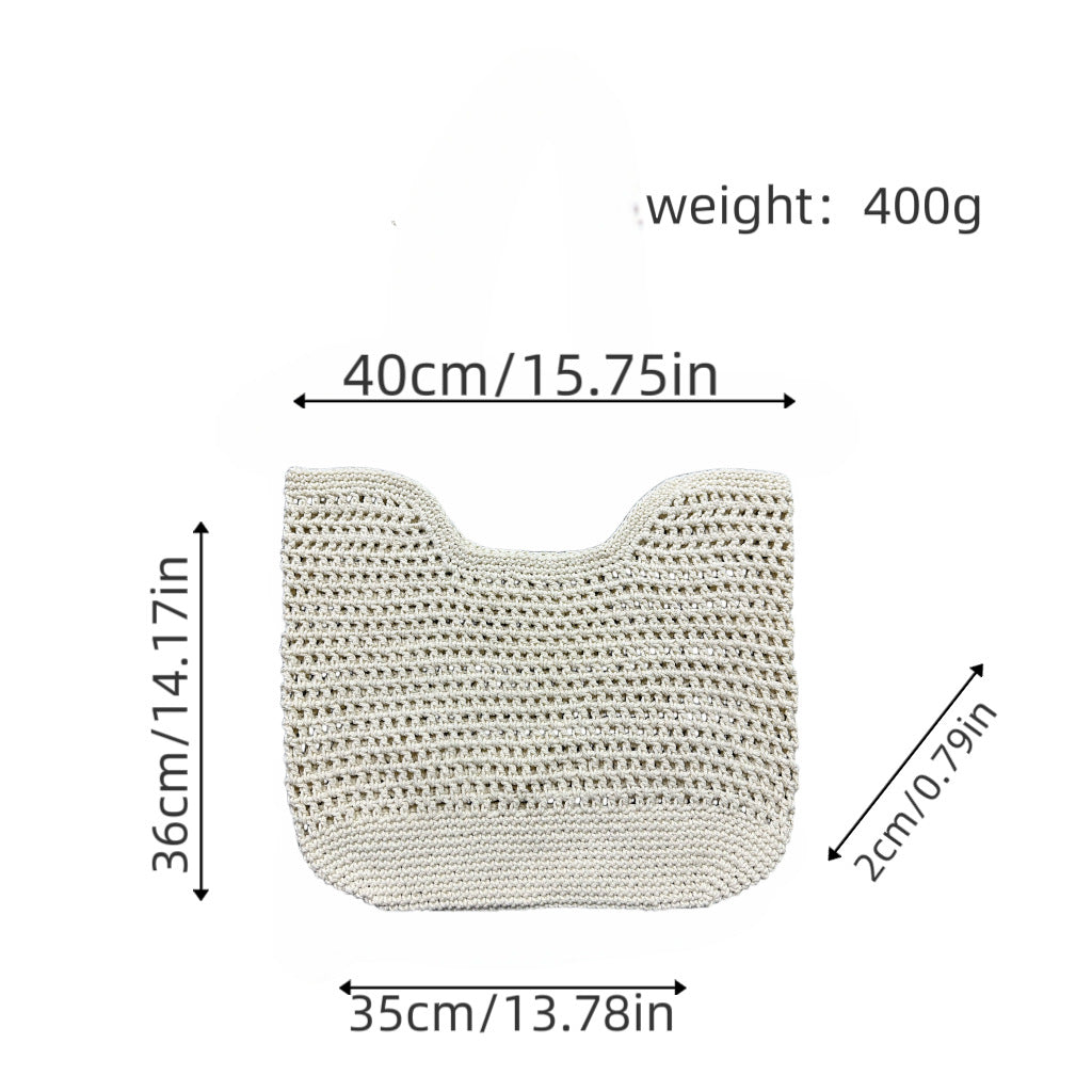 Handcrafted Shoulder Bag Made from Natural Materials Kalsten