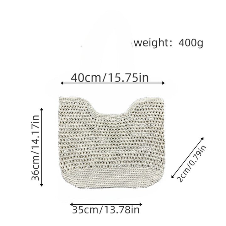 Handcrafted Shoulder Bag Made from Natural Materials Kalsten