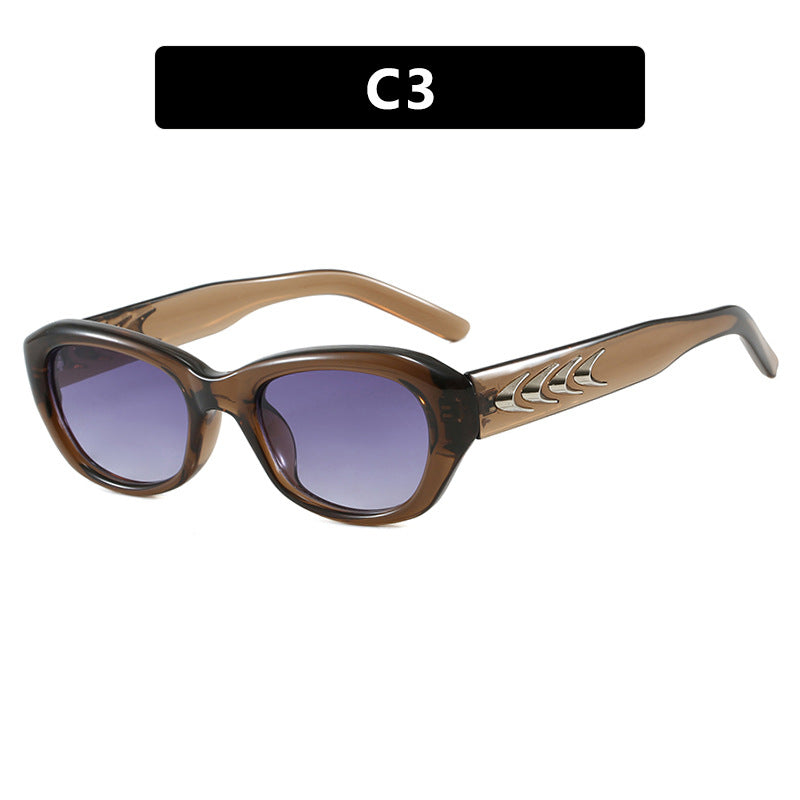 Women's fashionable sunglasses with sculptural accents Kalsten